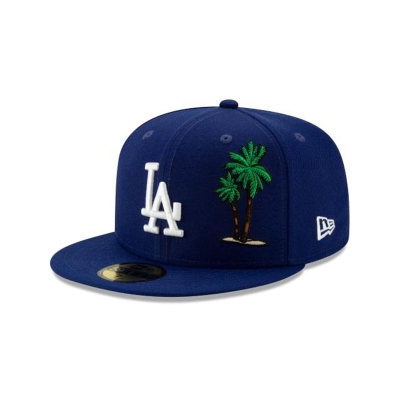 Los Angeles Dodgers Gorra | New Era MLB Team Describe 59fifty Fitted Cap Mexico - Azules